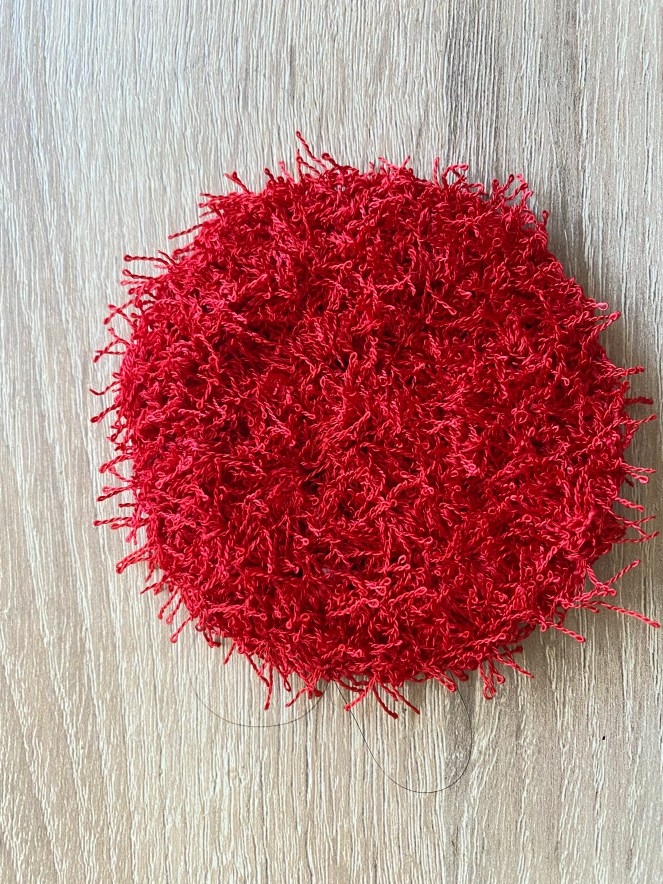 Red Dish Scrubbie
